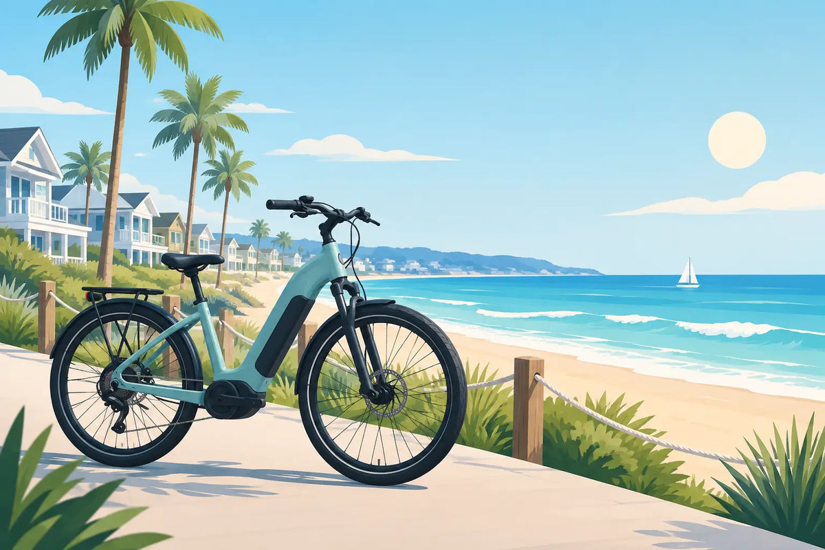 Best Ebikes for Beach Towns and Coastal Living