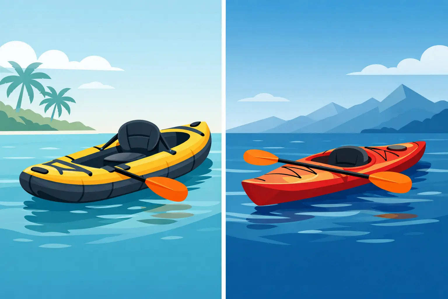 Inflatable Kayak vs Hard Shell: Which Is Best?