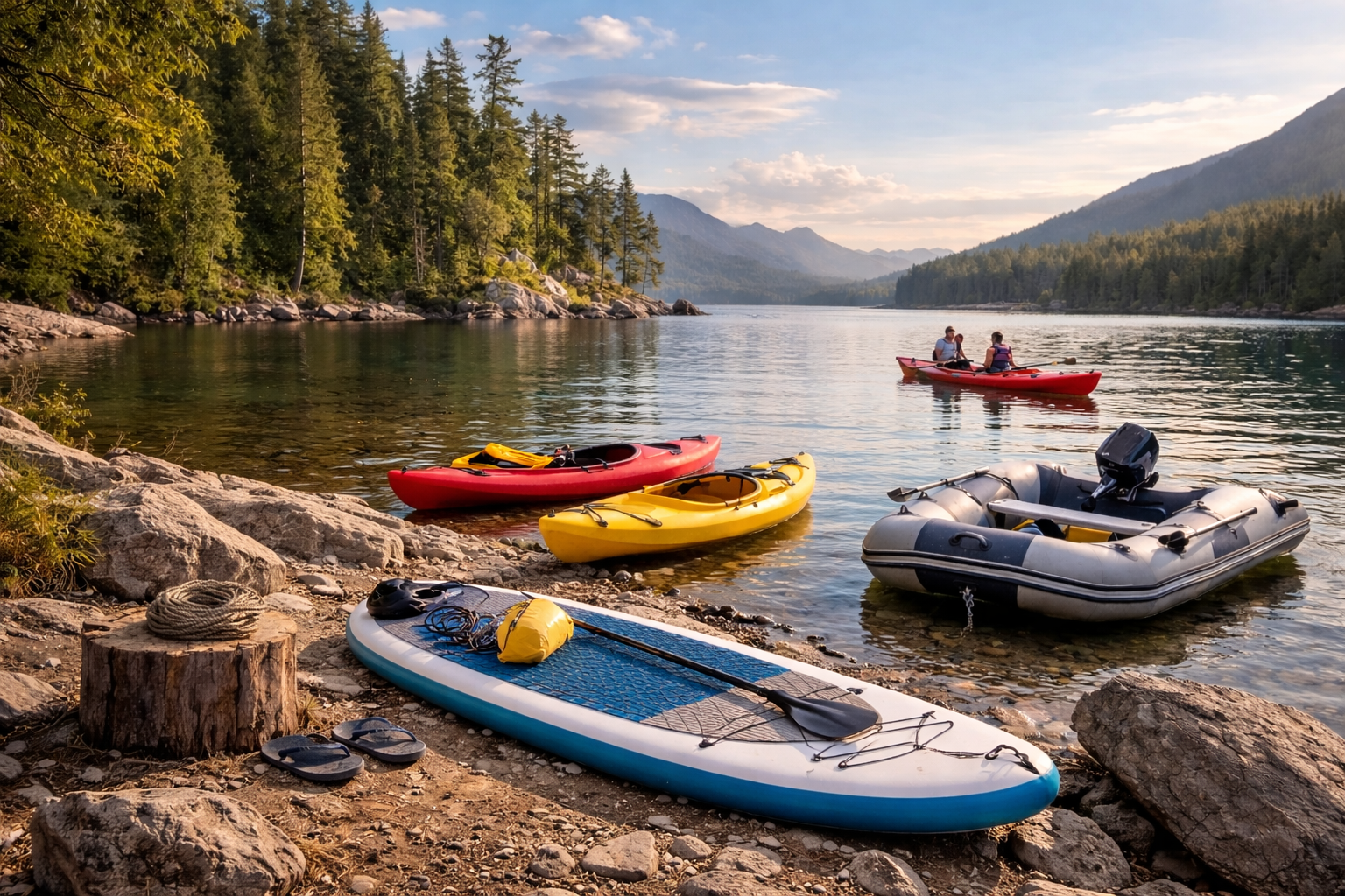 Inflatable Watercraft Menu