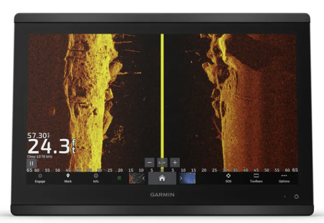 Garmin GPSMAP 8616xsv GPS + Fishfinder With Mapping and Sonar. Includes Extra Features (16 inch screen)