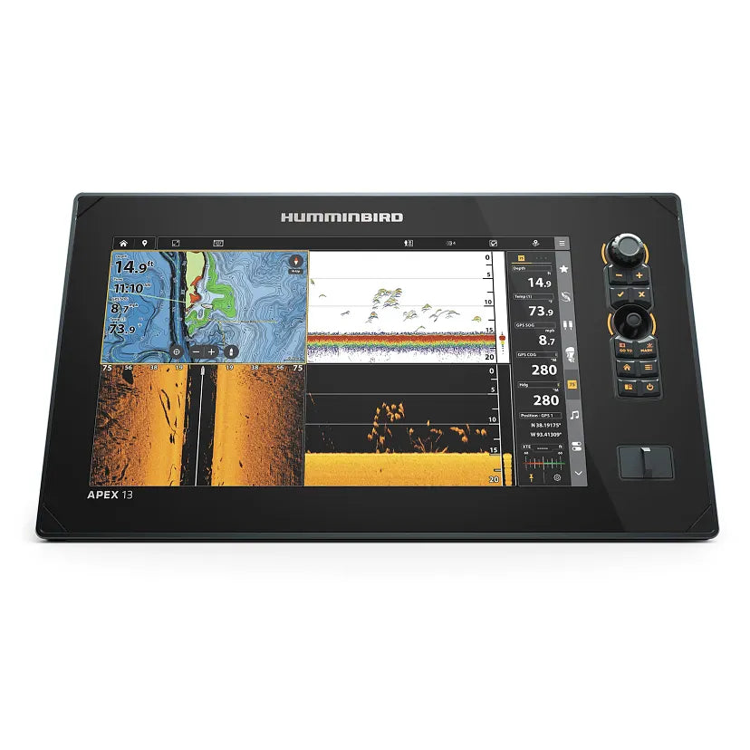 Humminbird APEX 13 VX MSI+ Chartplotter/Fishfinder w/Transom Mount Transducer