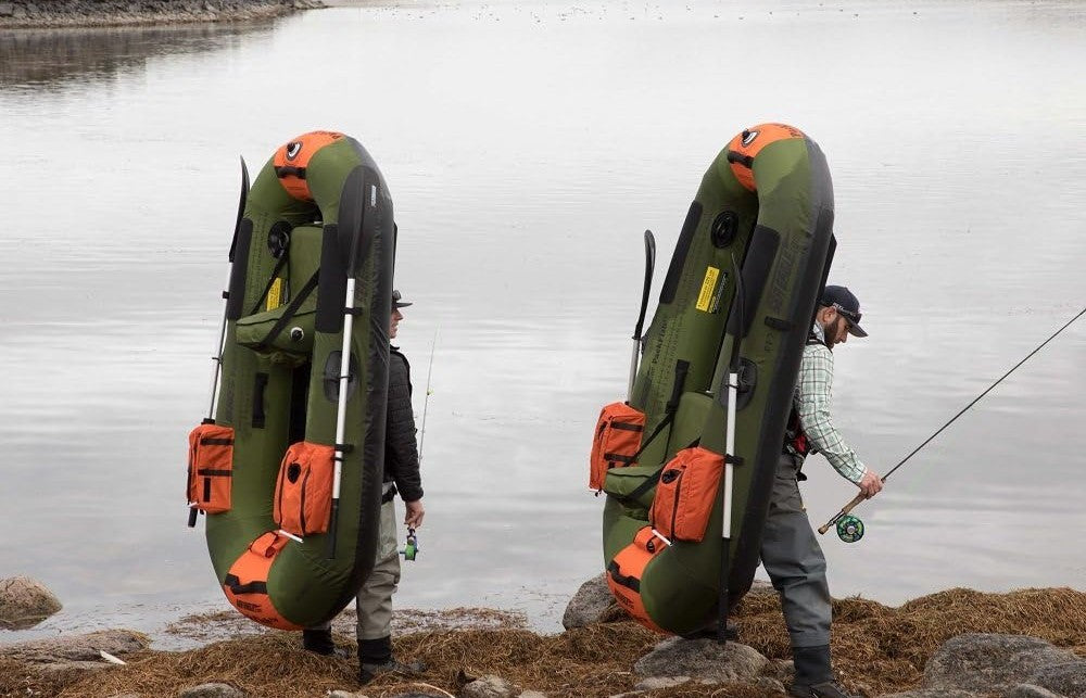 Sea Eagle PackFish PF7KP,7 foot Inflatable Boat,Pro Package w/Wood Floor 1 Person,Easy Transport,Fast Set Up