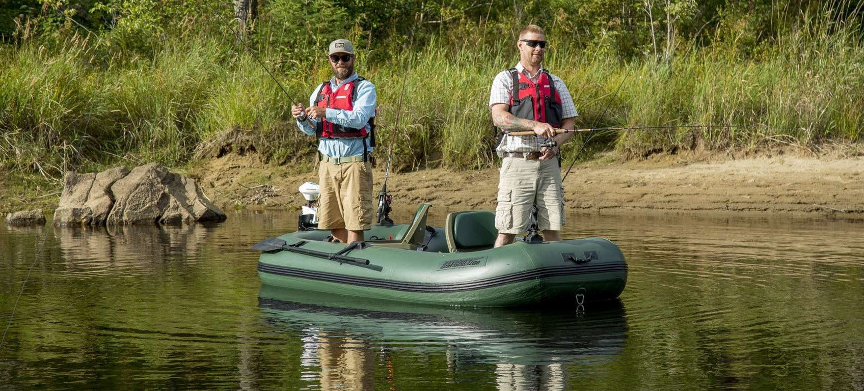 Sea Eagle Stealth Stalker STS10KP,10 foot Inflatable Fishing Boat,Pro Package,1-2 Seater,Easy Transport,Fast Set Up