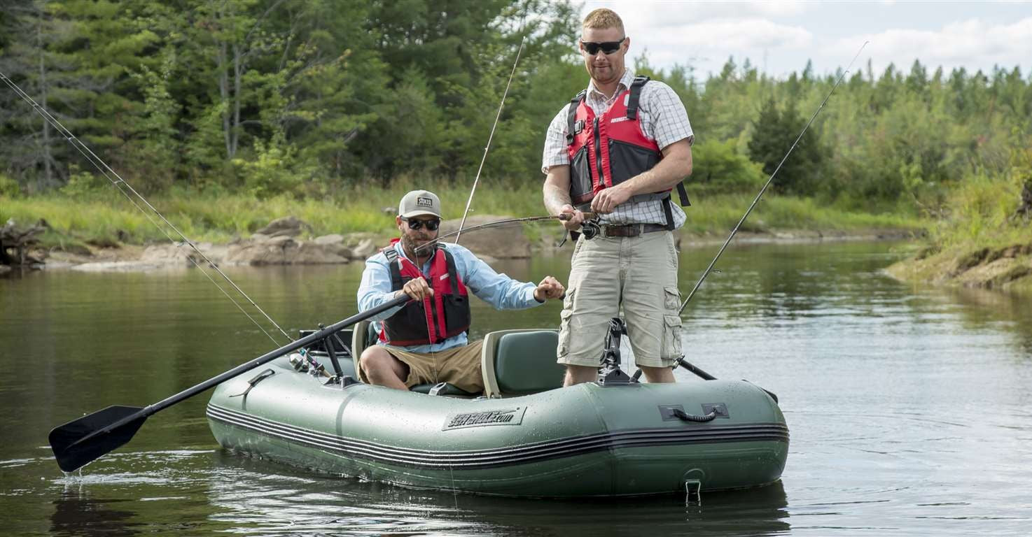 Sea Eagle Stealth Stalker STS10KPL,10 foot Inflatable Fishing Boat,Pro Lite Package,1-2 Seater,Easy Transport,Fast Set Up