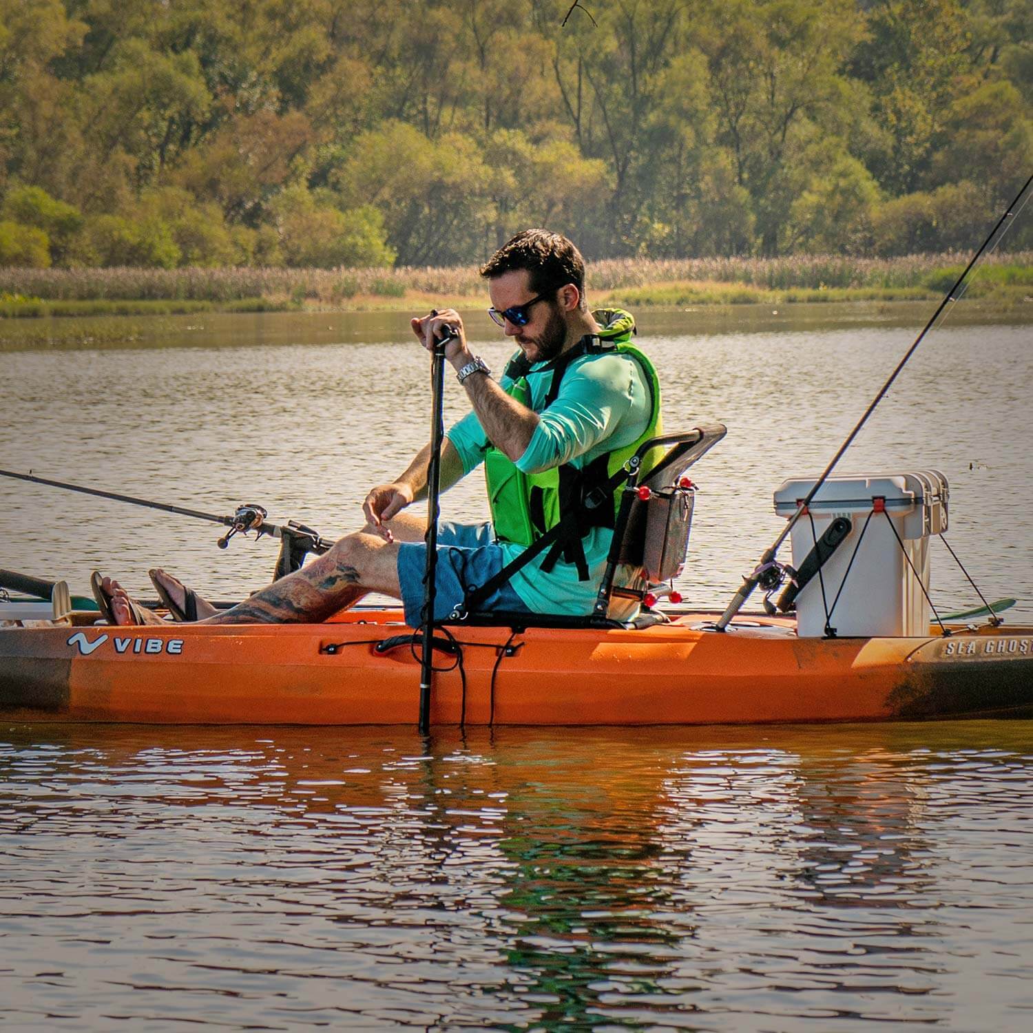 Vibe Kayak-Anchor Pole - 7' Fiberglass 3 piece