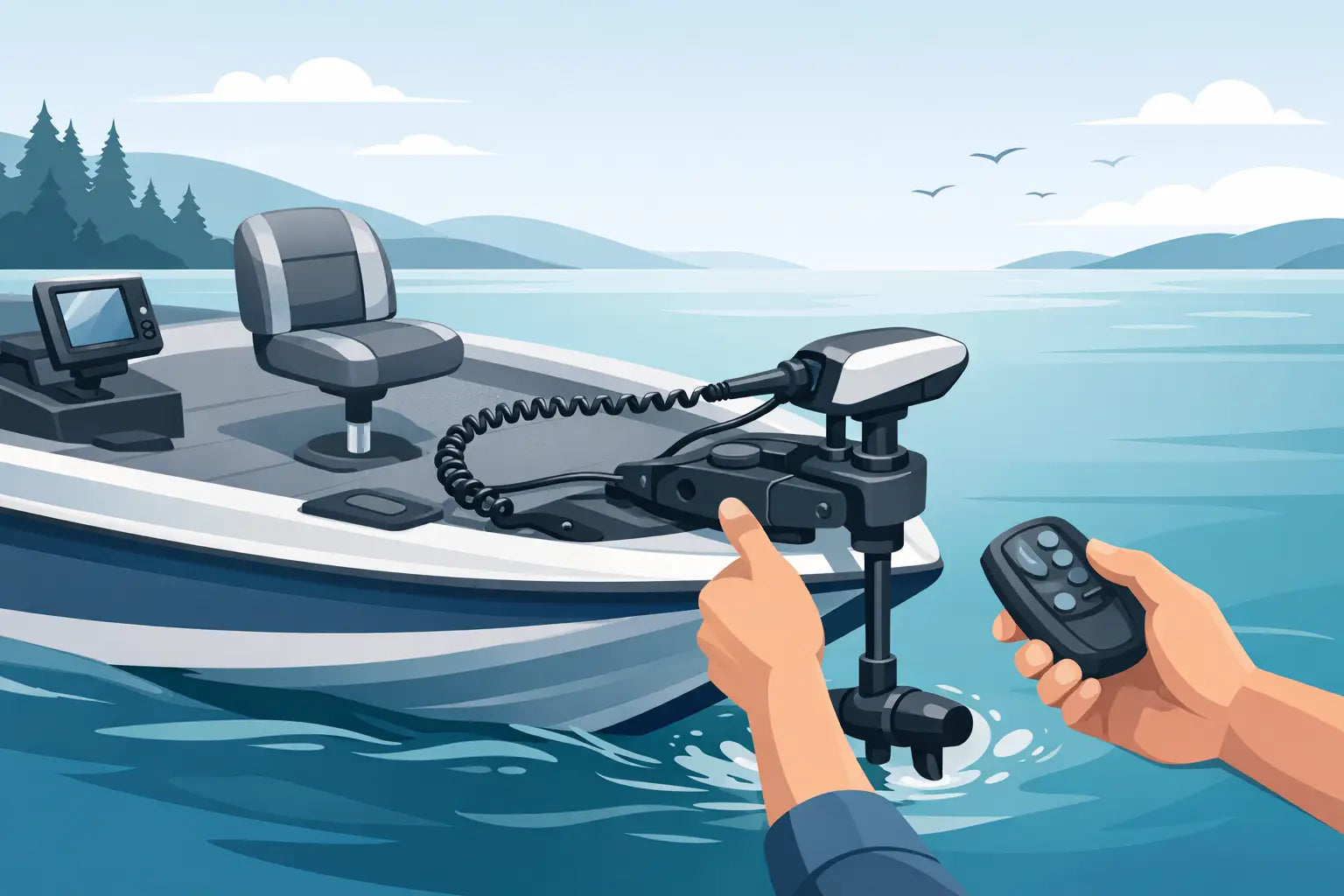 Bow Mount Trolling Motor Setup Made Simple