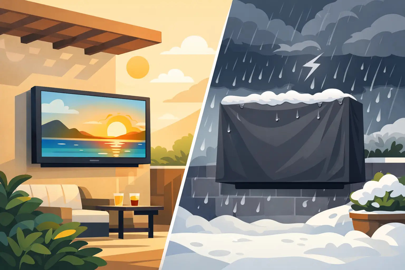 Do Outdoor Televisions Need Covers? The Real Answer