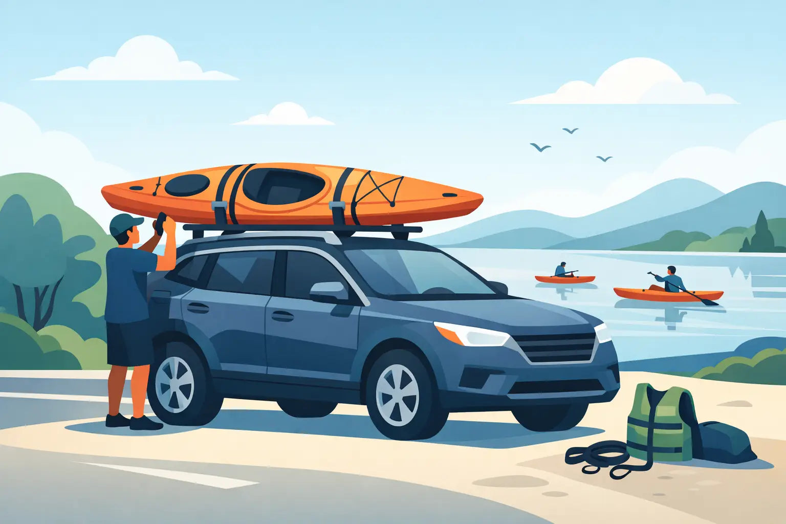 How to Transport a Kayak Safely and Easily