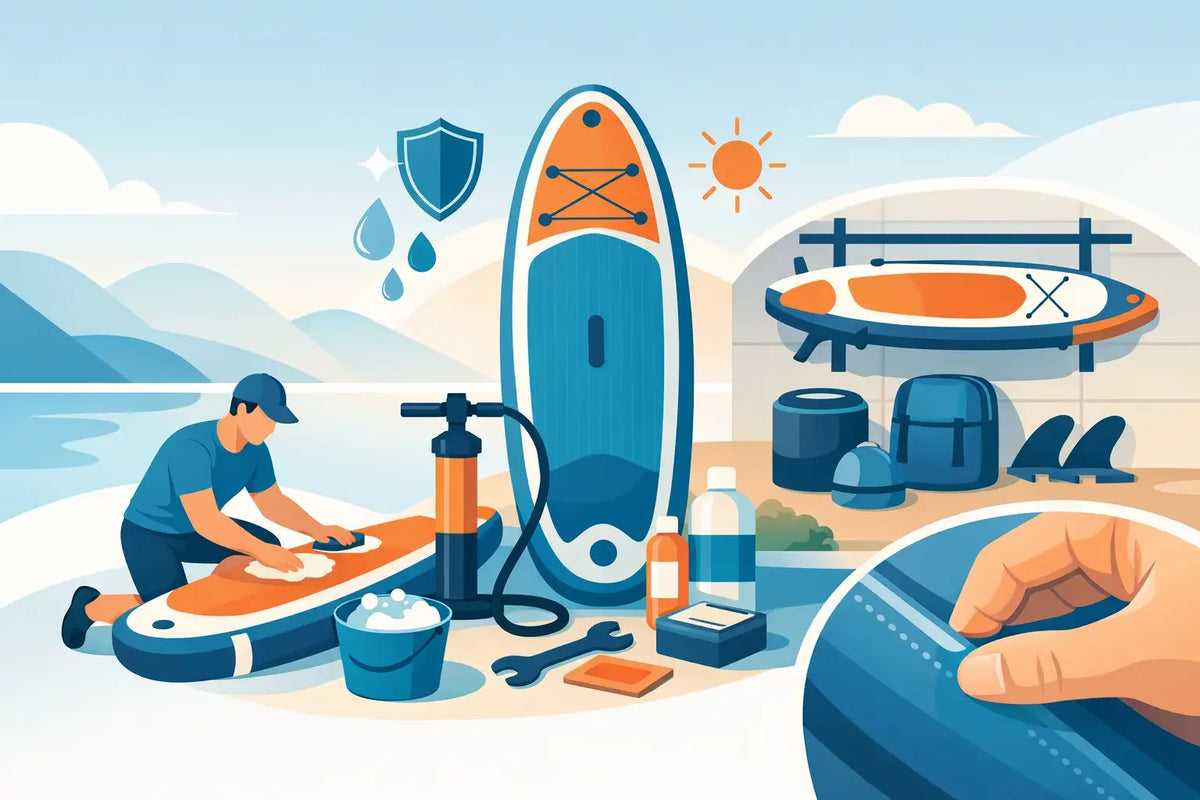 How to Maintain Inflatable Paddleboards Well