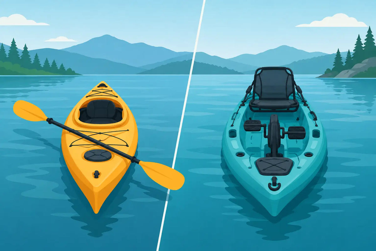 Paddle Versus Pedal Kayaks: Which Fits You?