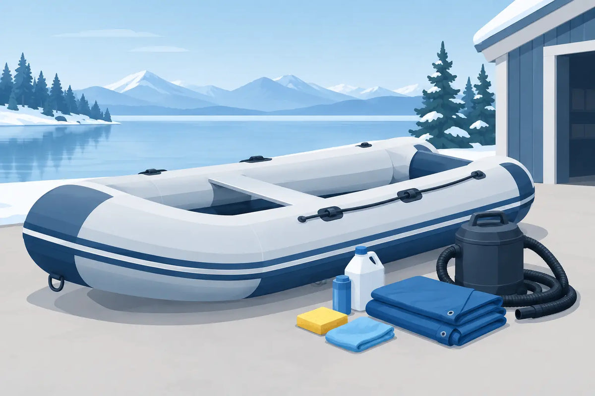 How to Winterize an Inflatable Boat Safely