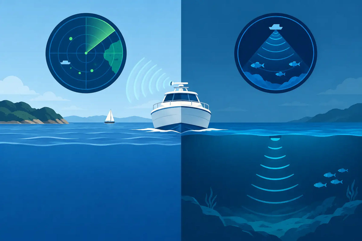 Marine Radar Versus Sonar for Safer Boating