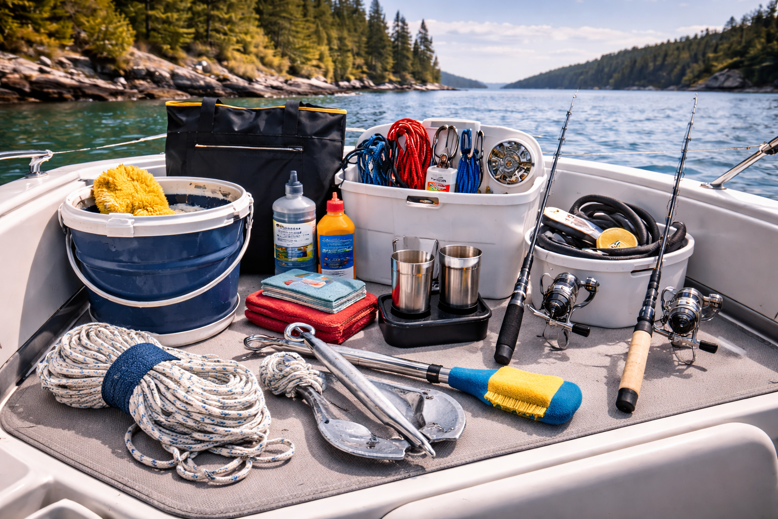 Boating Accessories Menu