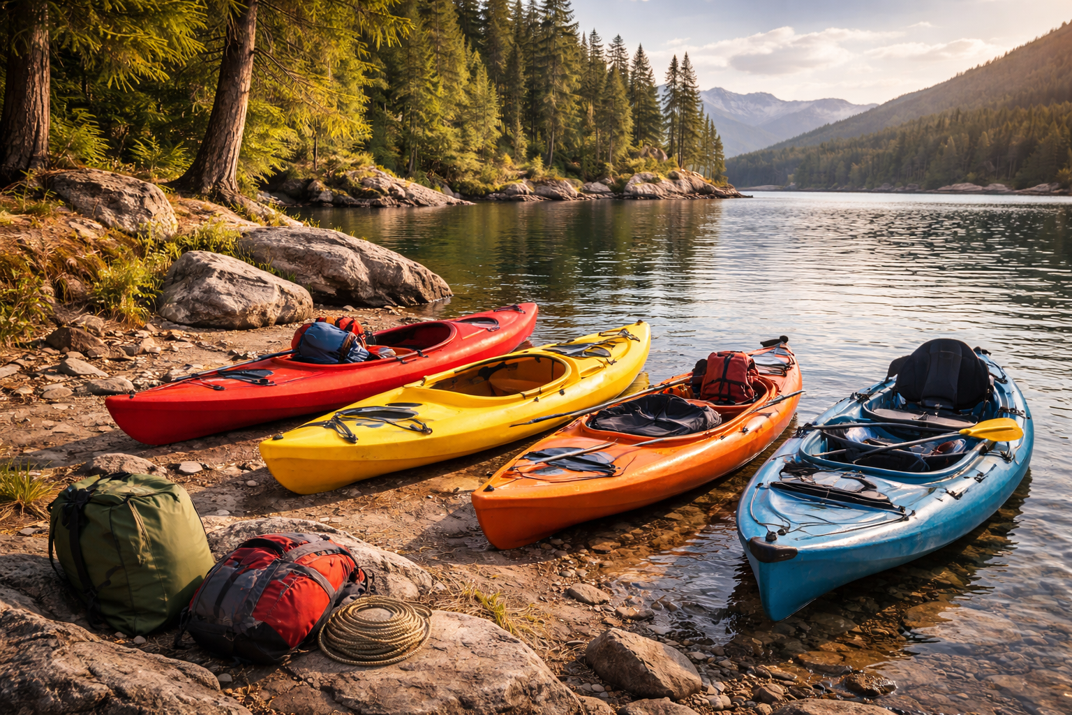 Hard Shell Kayak menu