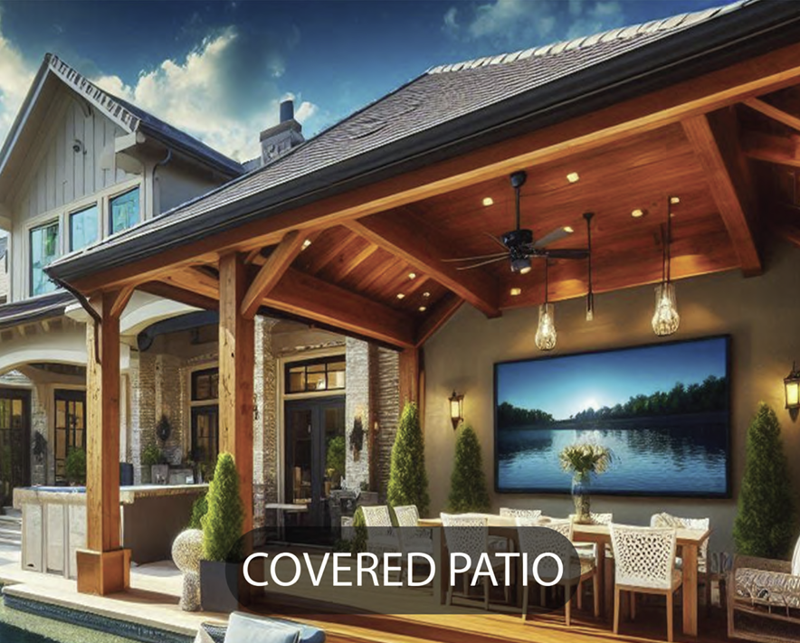 Covered Patio Outdoor TV's