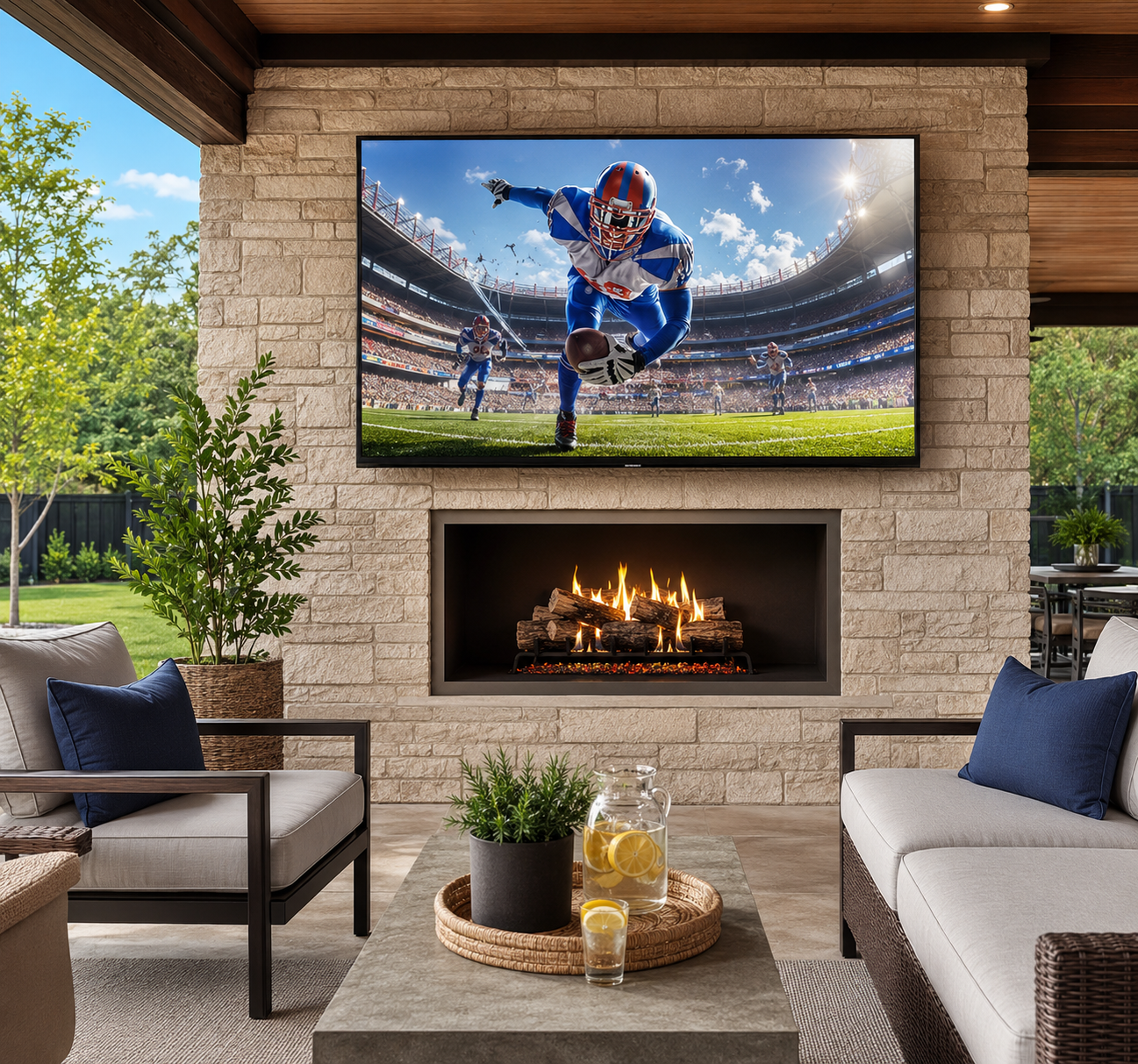 Outdoor TV's Menu