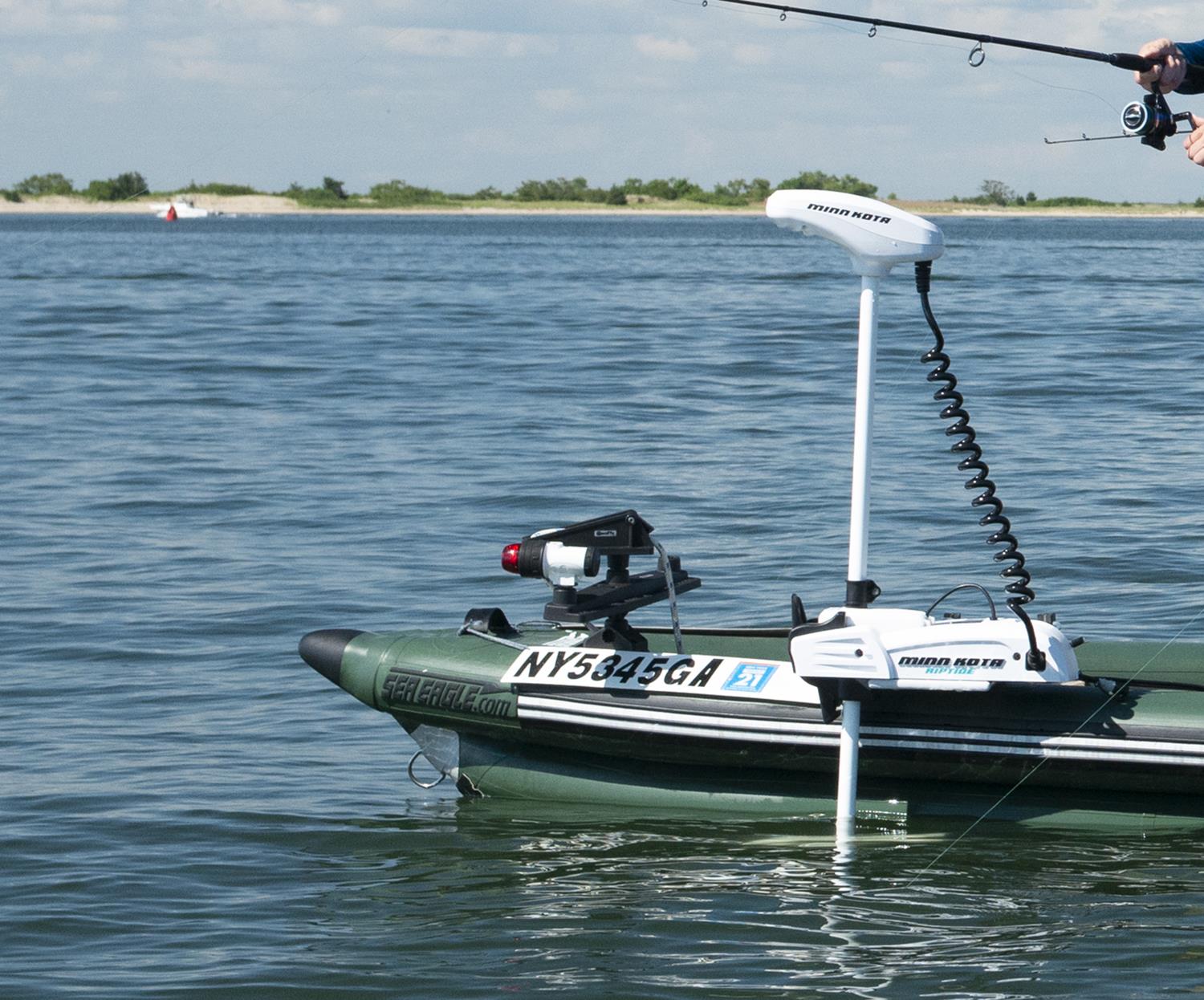 Sea Eagle FishSkiff FSK16KSWC,16 foot Inflatable Fishing Boat,Swivel Seat + Canopy Package,1-3 Seater,Easy Transport,Fast Set Up
