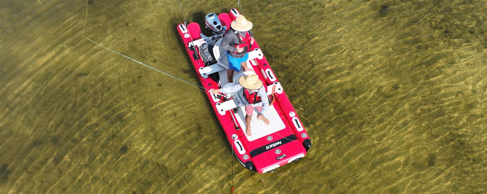 Sea Eagle FastCat12KSWC,12 foot Inflatable Catamaran,2 Swivel Seat Package,with Canopy
