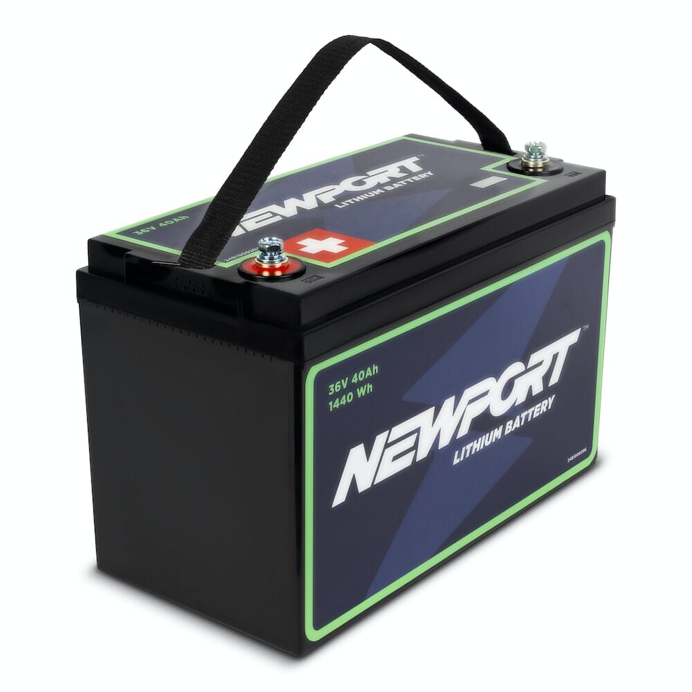 Newport 36V 40Ah Extended Range Lithium LiFePO4 Battery