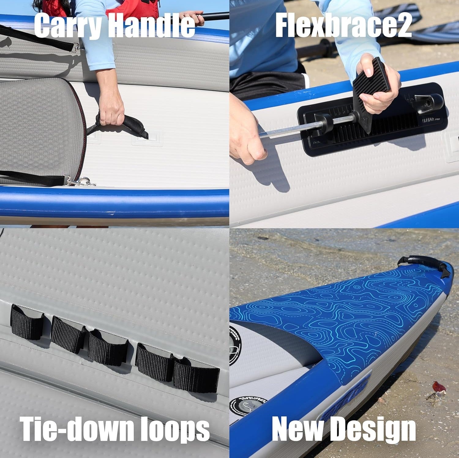 12 foot Inflatable Sea Eagle Kayak 393RLKP RazorLite Pro Solo Package, 1 Seater, Easy Transport, Fast Set Up