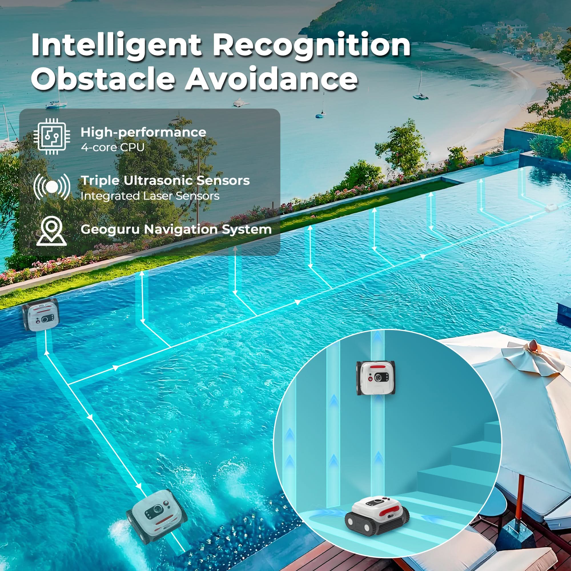 Sublue BN Pro Robotic Pool Cleaner
