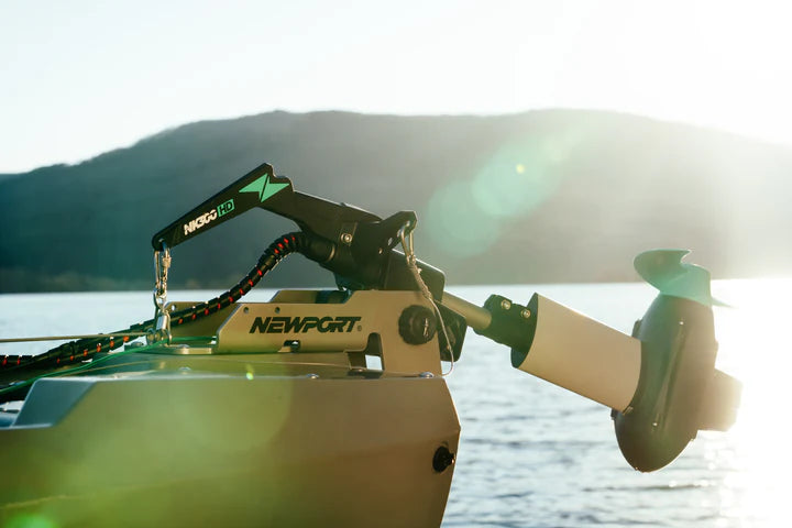 Newport NK180 HD Electric Kayak Motor,Battery,Charger Package