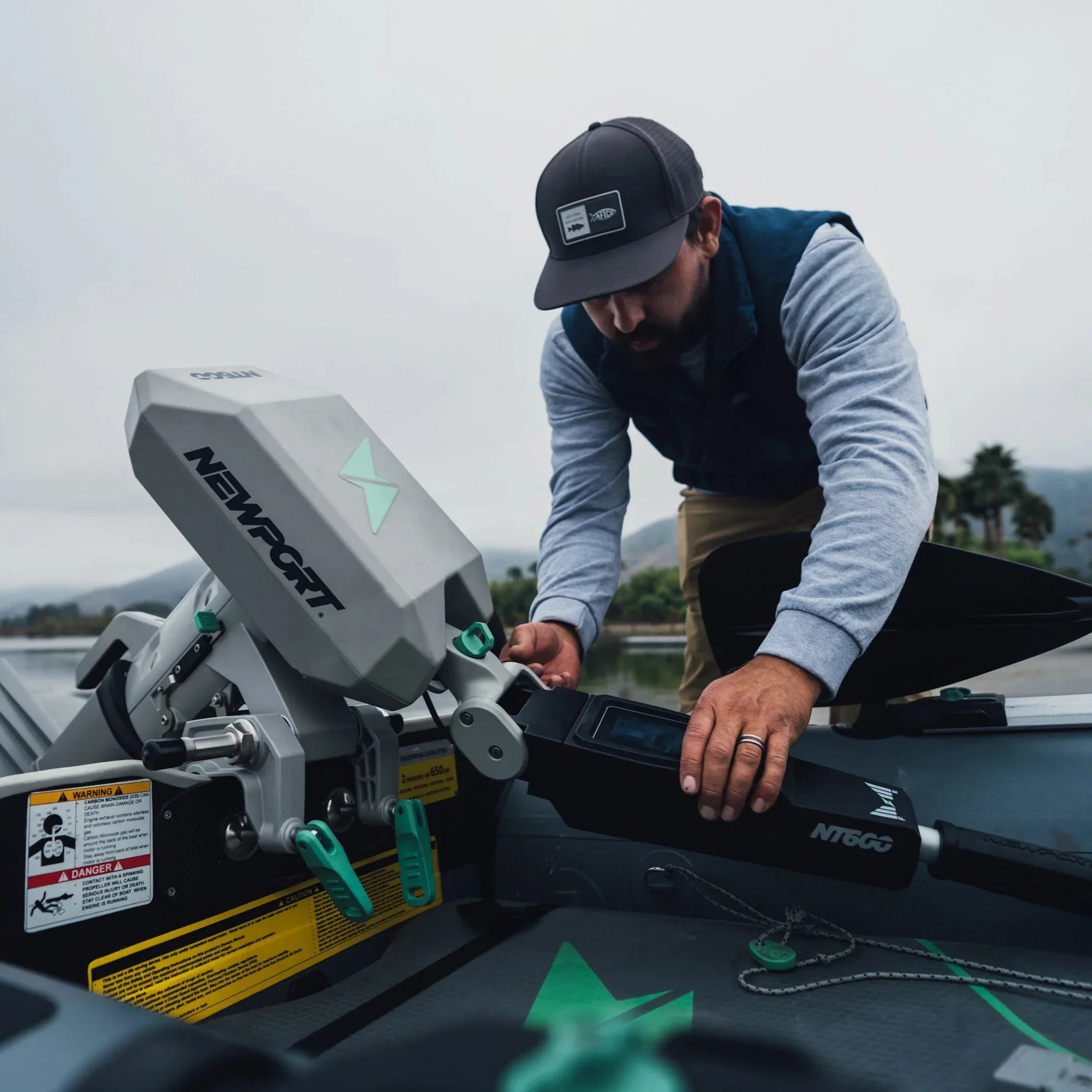 Newport NT600 Electric Outboard Motor
