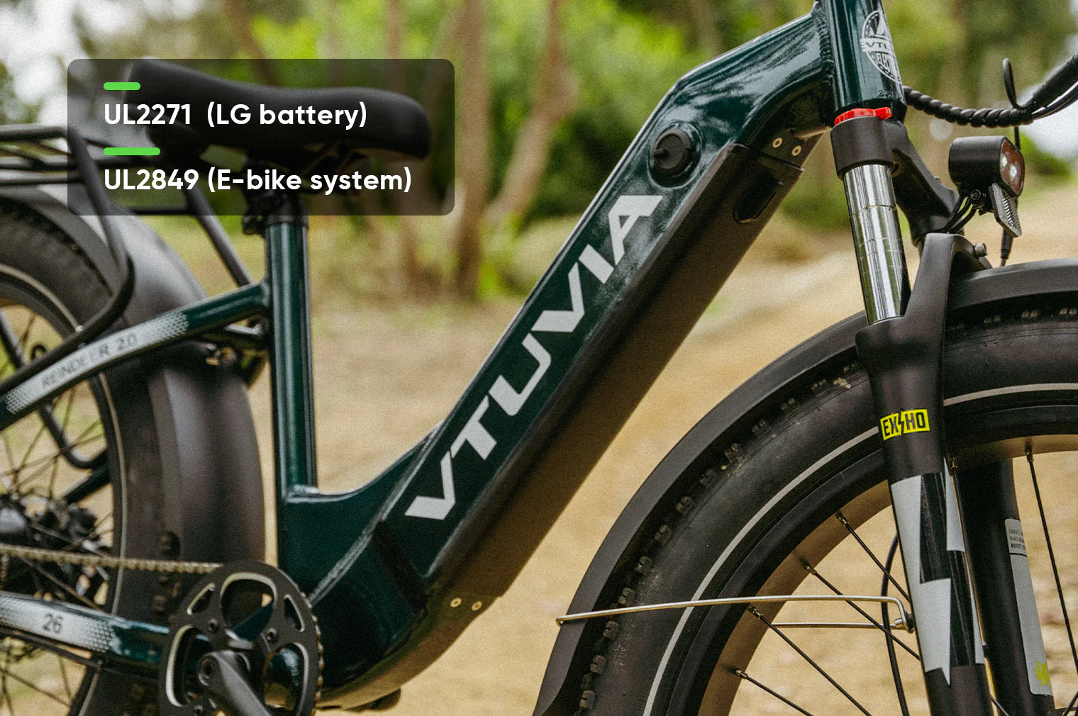 VTUVIA-Reindeer 2.0 All Terrain Step Through Ebike
