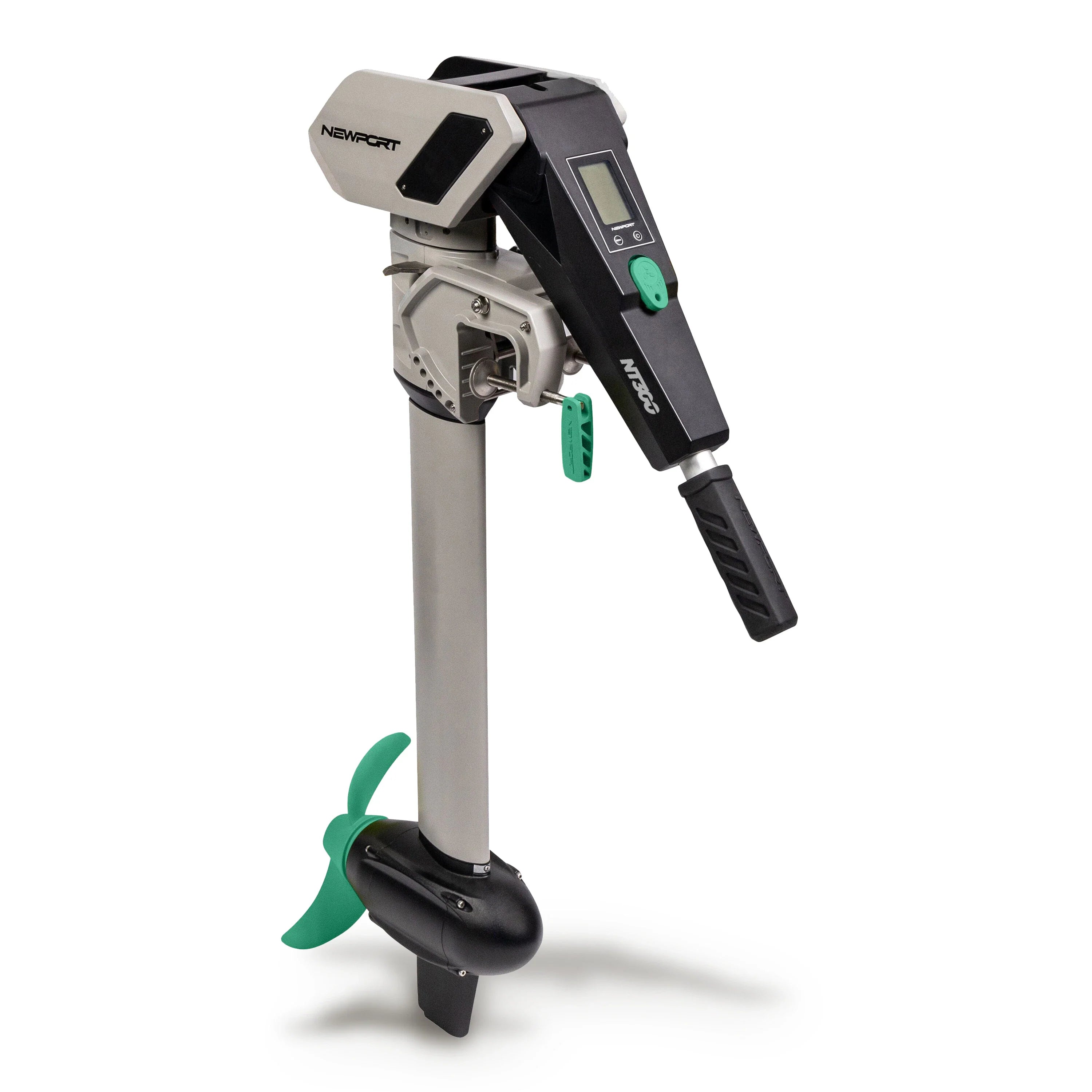 Newport NT300 Electric Outboard Motor,Standard 24.6 Length, Battery,Charger Package