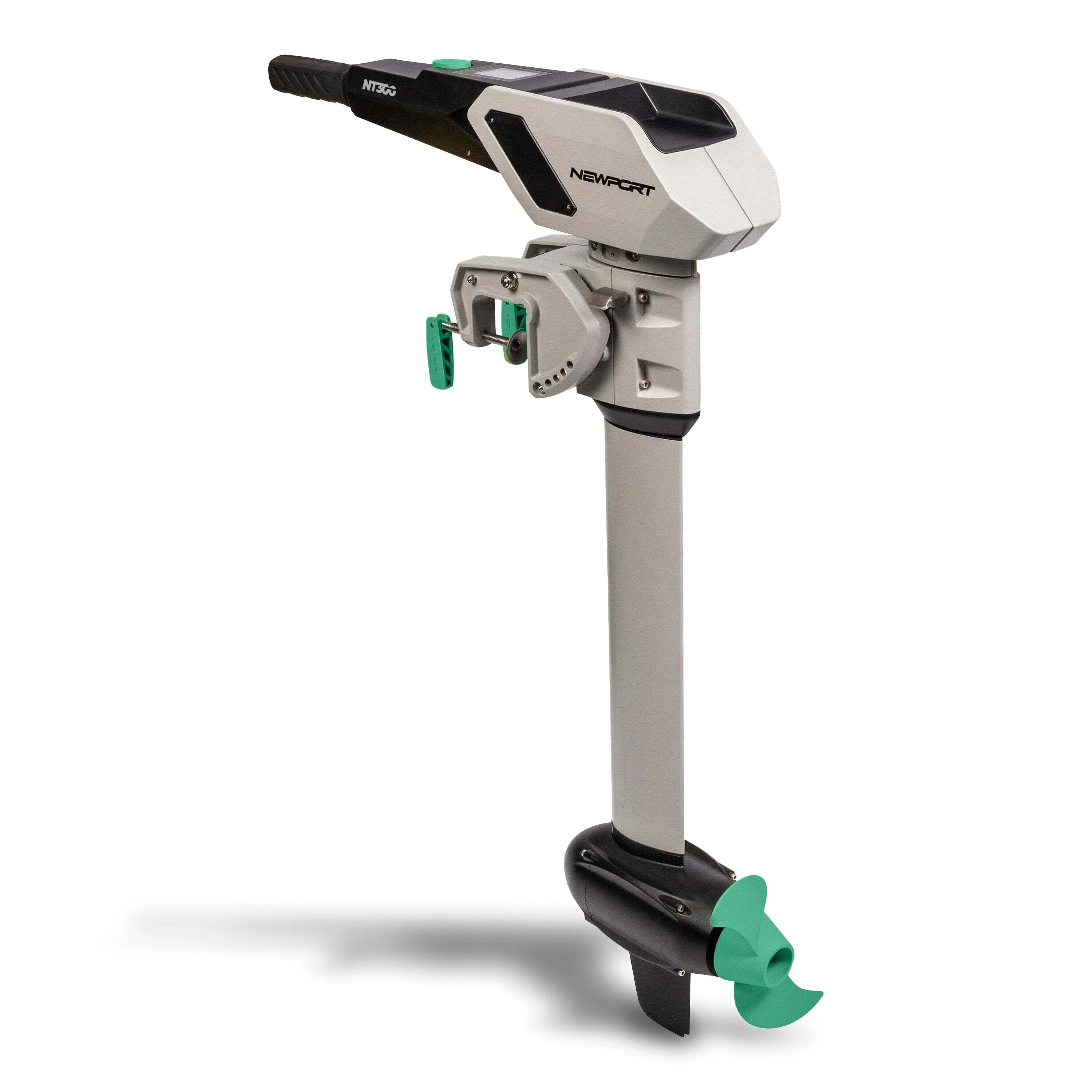 Newport NT300 Electric Outboard Motor,Standard 24.6 Length, Battery,Charger Package