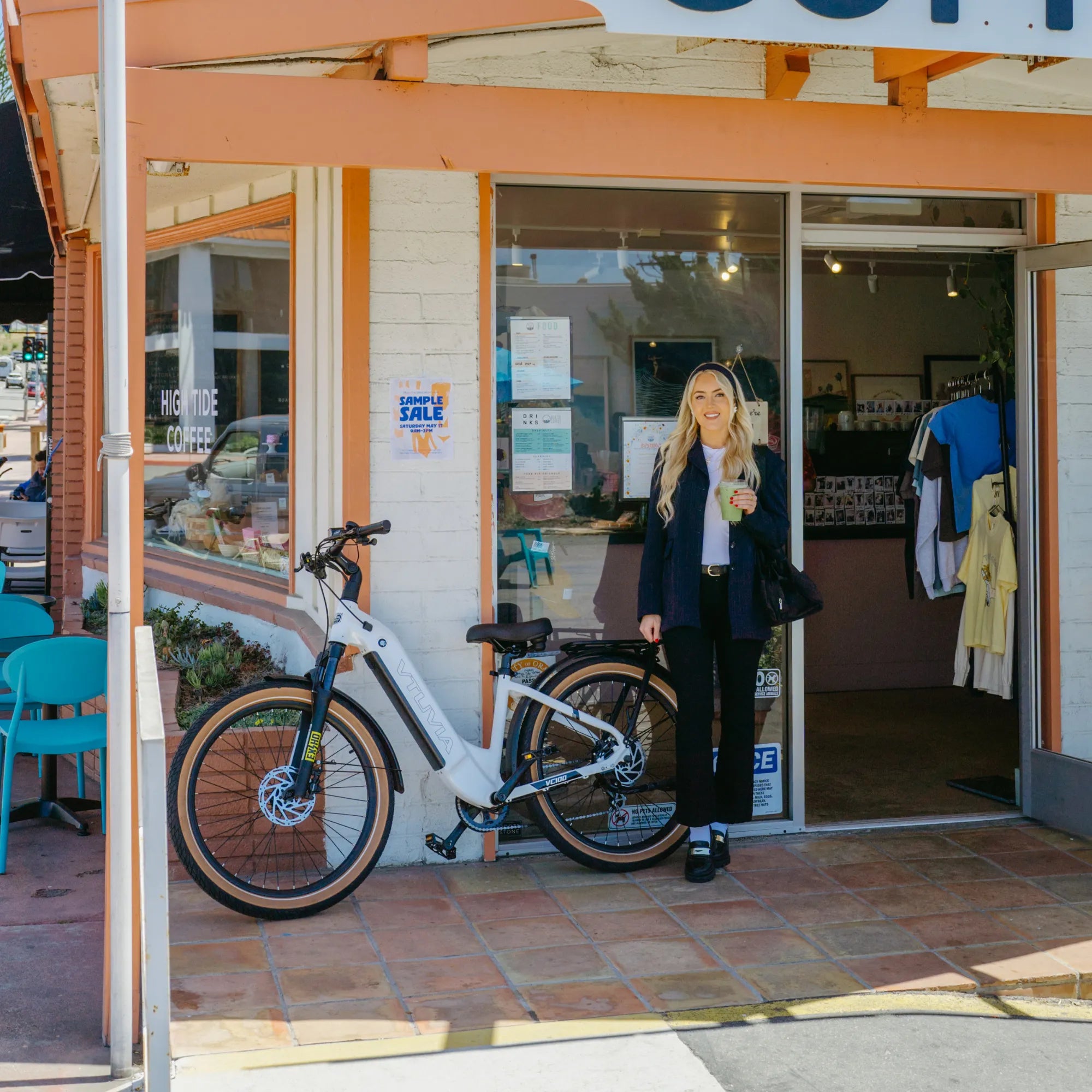 VTUVIA-Zeal XT8 Step Through Commuter Ebike